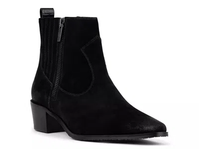 Donald Pliner Banks Western Bootie In Black