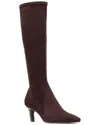 Donald Pliner Kitten Heel Knee High Boot In Brown