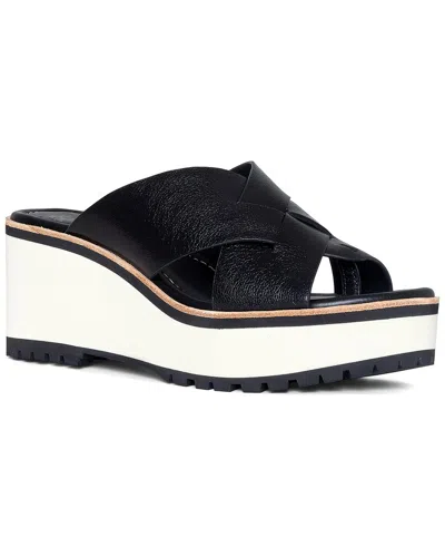 Donald Pliner Beaumont Leather Sandal In Black