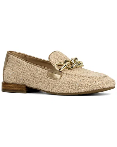 Donald Pliner Bethany Loafer In Camel Bouclé