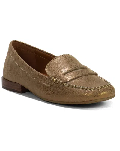 Donald Pliner Binah Leather Loafer In Yellow