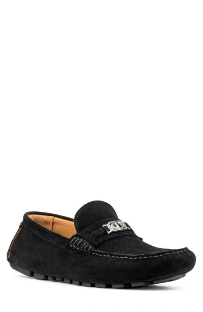 Donald Pliner Bit Driving Loafer In Black