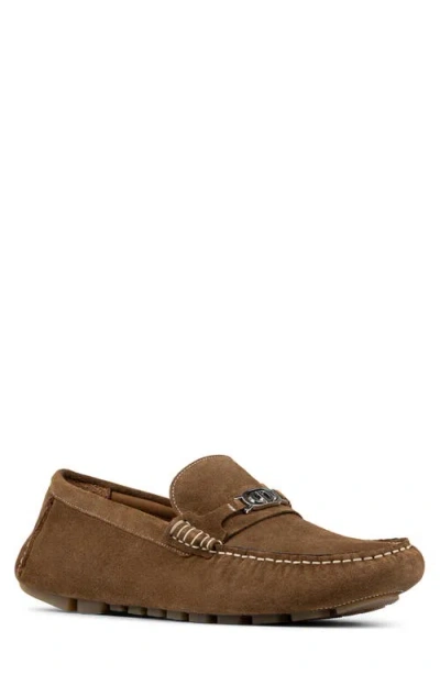 Donald Pliner Bit Driving Loafer In Brown