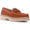 Donald Pliner Helio Suede In Terracotta