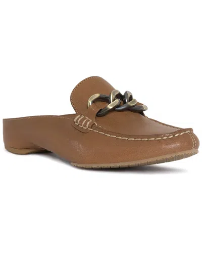Donald Pliner Bless Leather Mule In Brown