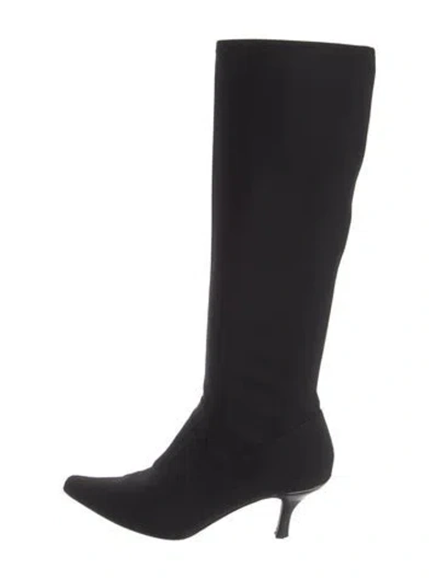Pre-owned Donald Pliner Boots In Black