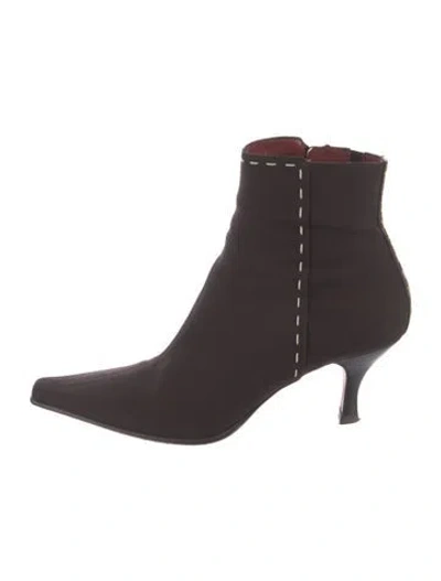 Pre-owned Donald Pliner Boots In Brown