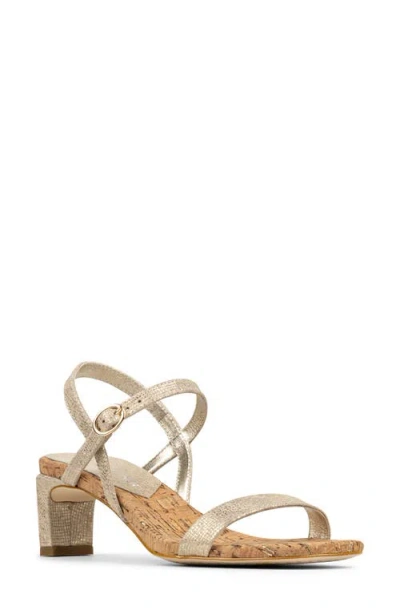 Donald Pliner Brazi Slingback Sandal In Gold