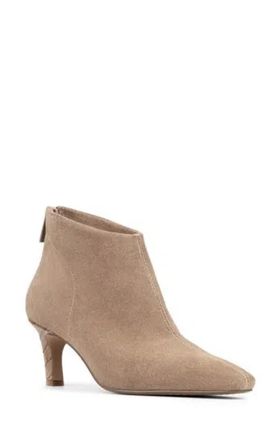 Donald Pliner Bryanna 02 Suede Bootie In Neutral