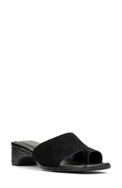 Donald Pliner Cascade Mule Sandal In Black
