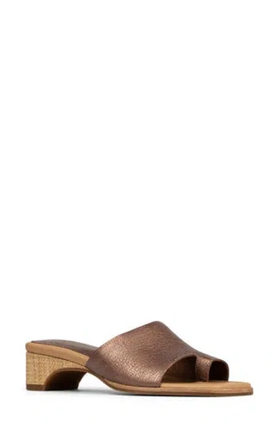 Donald Pliner Cascade Mule Sandal In Tobacco