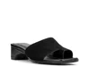 Donald Pliner Cascade Leather Slide In Black
