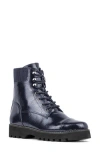 Donald Pliner Casual Lug Sole Boot In Navy