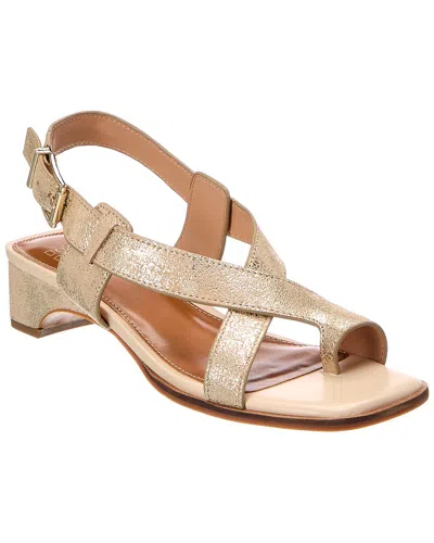 Donald Pliner Charita Leather Sandal In Brown