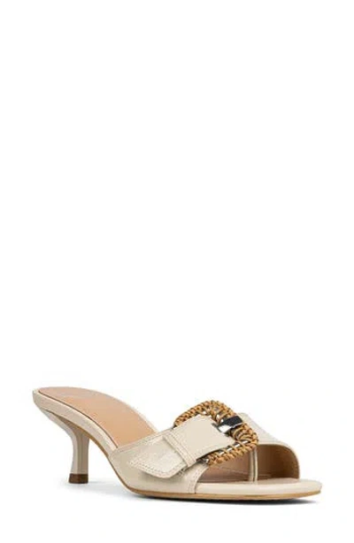 Donald Pliner Cherry Buckle Mule Sandal In Foam