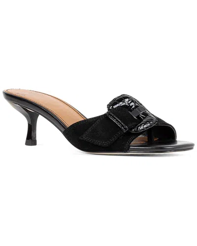 Donald Pliner Women Cherry Black Suede Casual