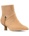 Donald Pliner Cindia Leather Bootie In Brown
