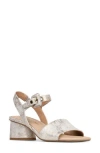Donald Pliner City Block Heel Sandal In Multi