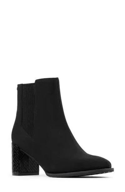 Donald Pliner City Mid Bootie In Black