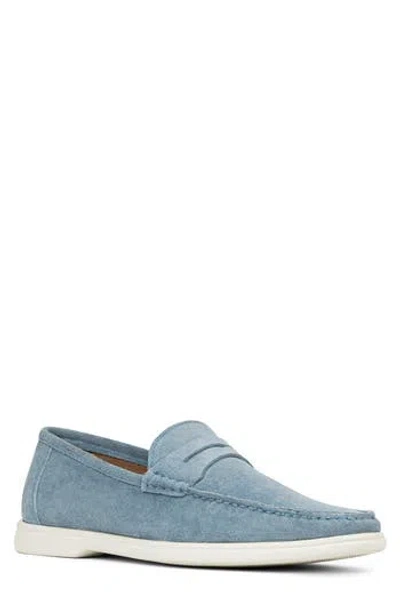 Donald Pliner Clive Penny Loafer In Denim/den