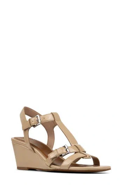 Donald Pliner Crisscross Slide Sandal In Brown