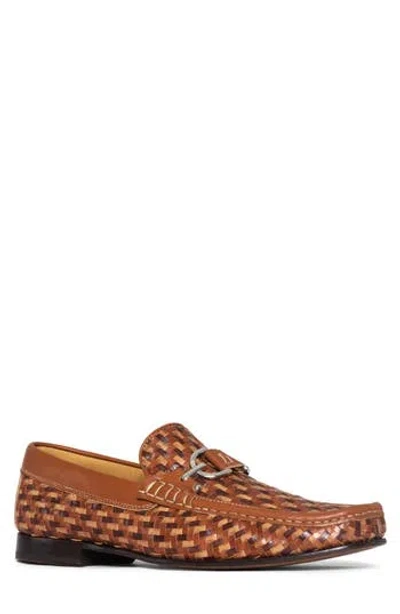Donald Pliner Dacio Bit Loafer In Brown