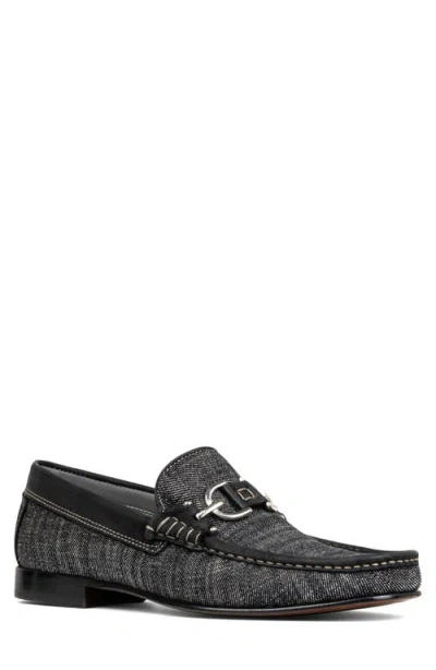 Donald Pliner Dacio Bit Loafer In Black