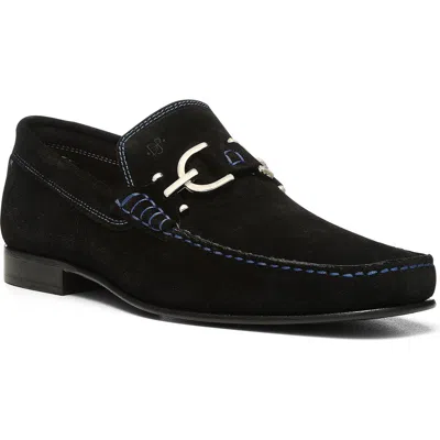 Donald Pliner Dacio Bit Loafer In Black