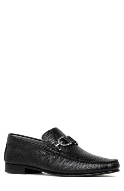 Donald Pliner Dacio Bit Loafer In Black