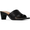 Donald Pliner Dalayna Leather Sandal In Animal Print