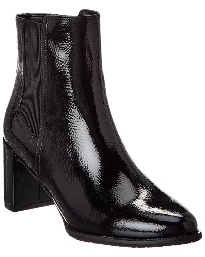 Donald Pliner Dammie Patent Bootie In Black