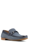 Donald Pliner Danner Bit Loafer In Blue