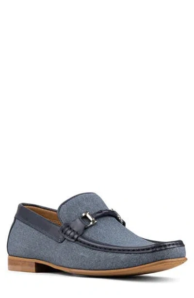 Donald Pliner Danner Bit Loafer In Blue