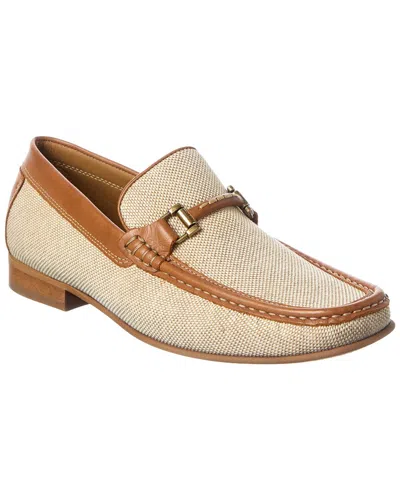 Donald Pliner Danner Jute & Leather Loafer In Multi