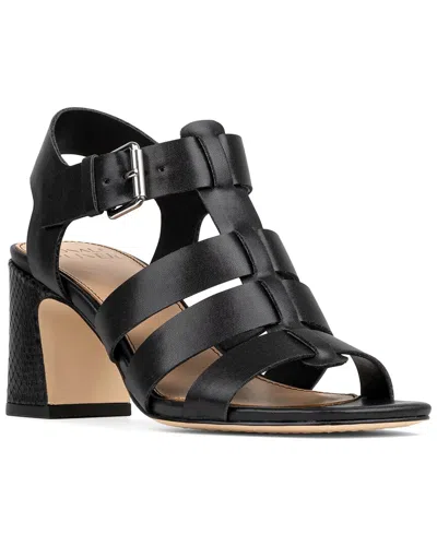 Donald Pliner Dashira Leather Sandal In Black