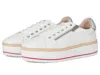 Donald Pliner Women Dew Platform Sneaker In White In White