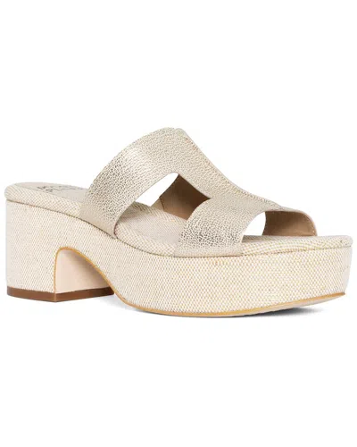 Donald Pliner Disco Leather Sandal In Neutral