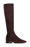 Donald Pliner Dolores Knee High Boot In Dark Brown