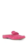 Donald Pliner Bless Suede Mule In Magenta