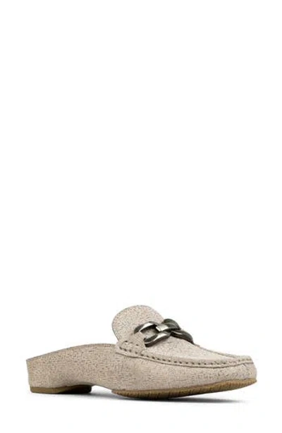 Donald Pliner Donald Pilner Slip-on Suede Mule In Taupe
