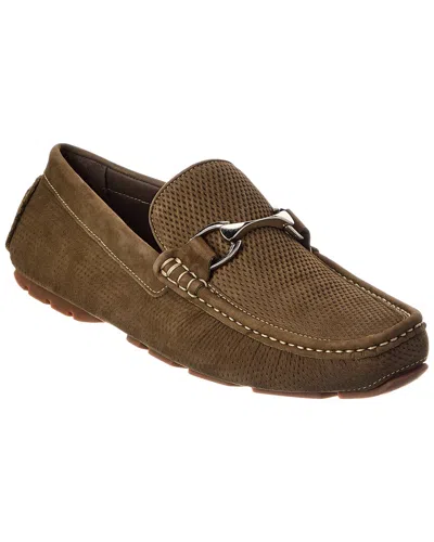 Donald Pliner Dorion Leather Loafer In Brown