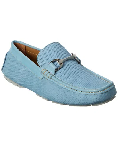 Donald Pliner Dorion03 Leather Loafer In Blue