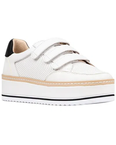 Donald Pliner Dreamboat08 Leather Sneaker In White