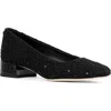 Donald Pliner Drew Pump In Black Bouclé