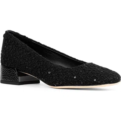 Donald Pliner Drew Pump In Black Bouclé