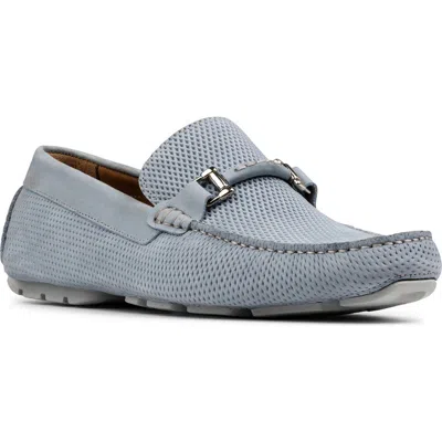 Donald Pliner Drexel Moc Toe Loafer In Blue