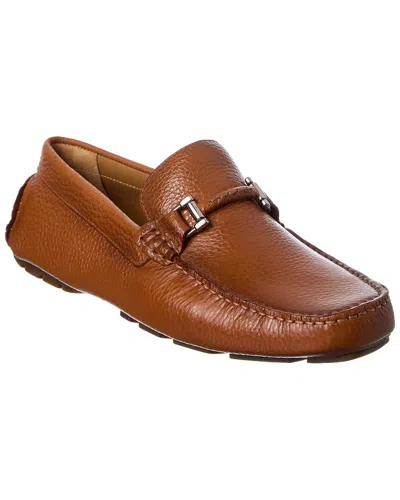 Donald Pliner Drexelcy Leather Driver In Brown