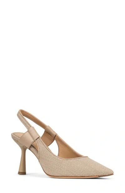 Donald Pliner Elliemay Pointed Toe Slingback Pump In Sand