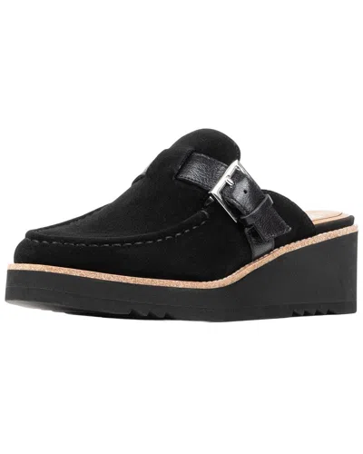 Donald Pliner Elvesa 02 Suede Mule In Black