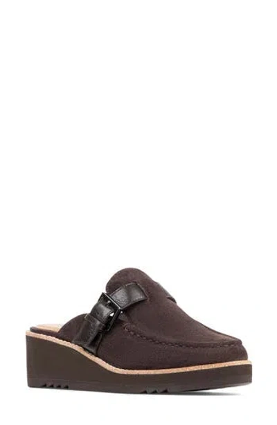 Donald Pliner Elvesa Leather Platform Wedge Mule In Multi